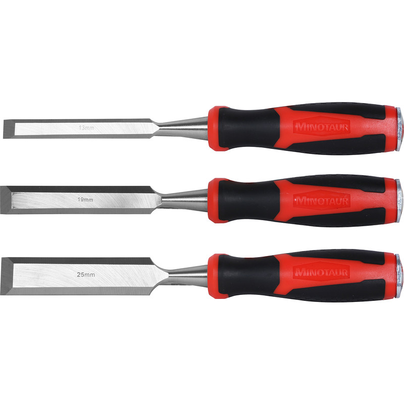 Minotaur Wood Chisel Set (3 Piece) Steel Price Comparisons | Compare The Build
