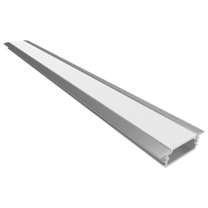 Sensio Mackay Aluminium Recessed Profile for Flexible Strip Lighting - 2200mm Price Comparisons | Compare The Build