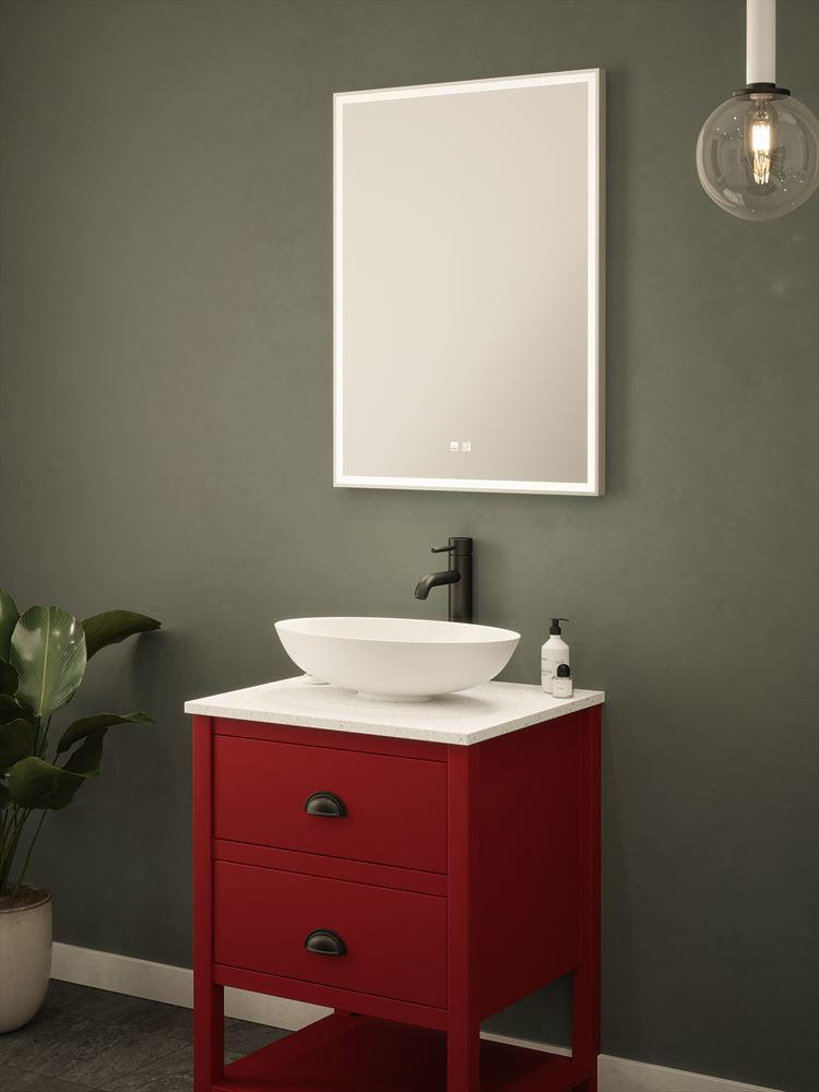 Slimline Tunable LED Illuminated Mirror With Demister Price Comparisons | Compare The Build