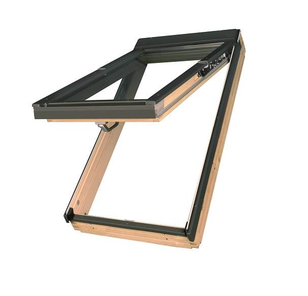 Fakro FPP-V P2/10 Pine Dual Top Hung Window Laminated - 114cm x 118cm 875B10 Price Comparisons | Compare The Build