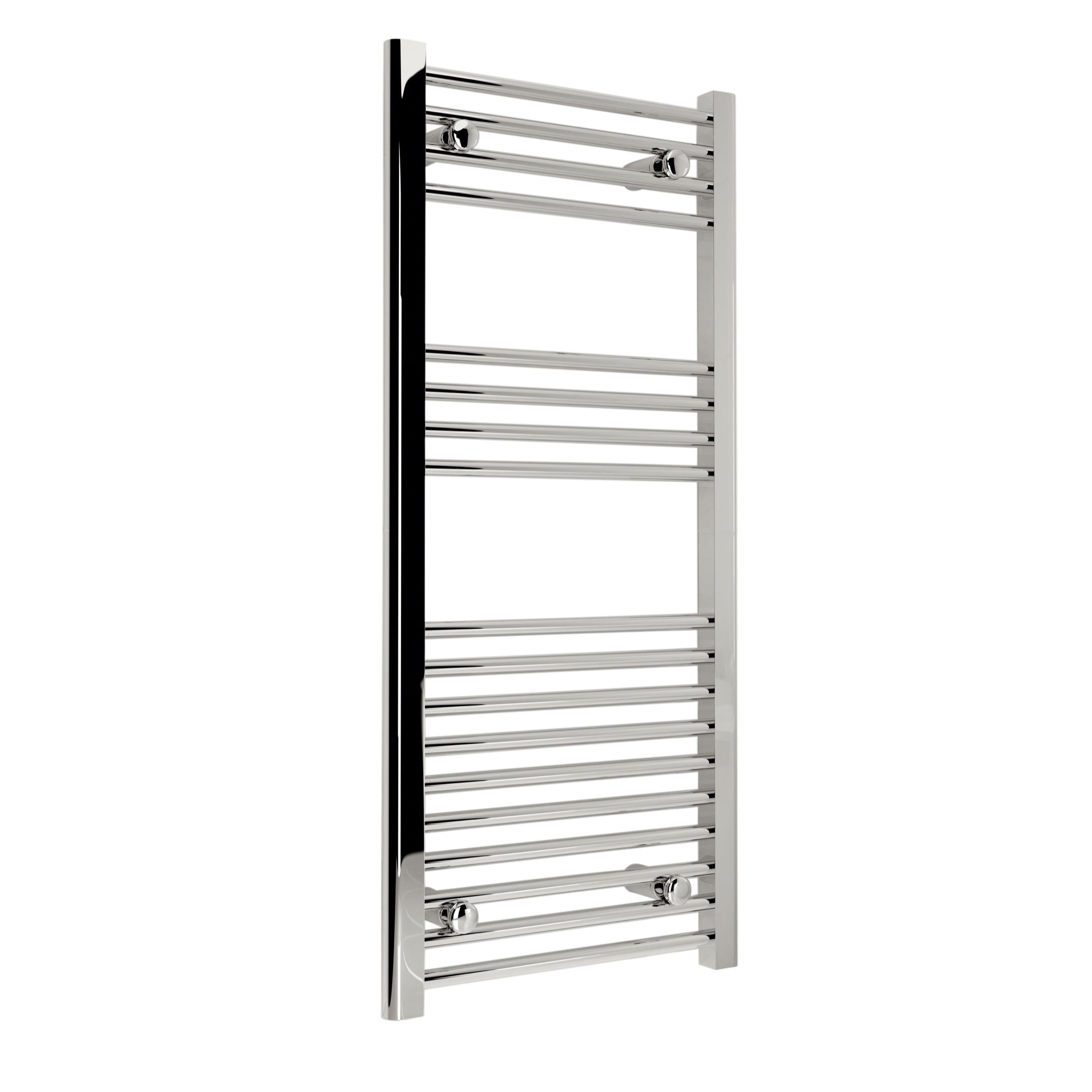 Kudox Silver Towel Warmer (W)450mm X (H)1000mm Price Comparisons | Compare The Build