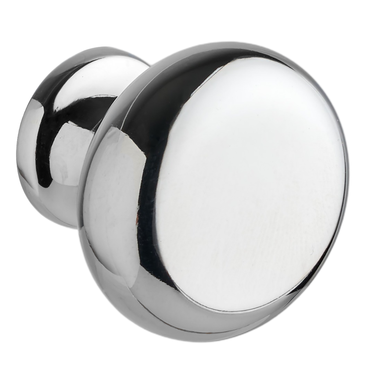 Chrome 30mm Round Heavy Cabinet Knob - Pack of 2 - Elite Knobs &amp; Handles Price Comparisons | Compare The Build