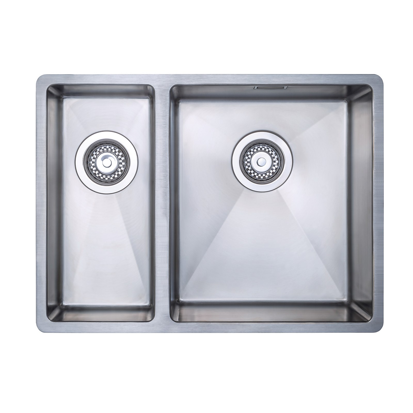 Carysil 1.5 Bowl Inset/Undermount Steel Kitchen Sink - RH Main Bowl Price Comparisons | Compare The Build