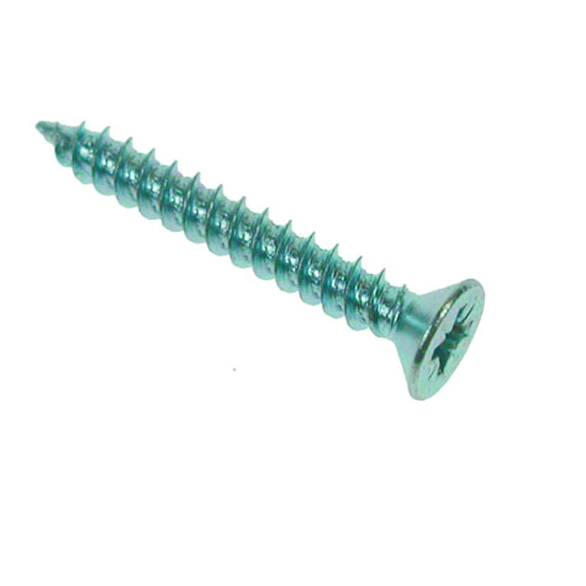 4TRADE 4 x 1/2in Pozi Counter Sunk Screws Recessed Zinc Plated Qty 200 | Compare The Build