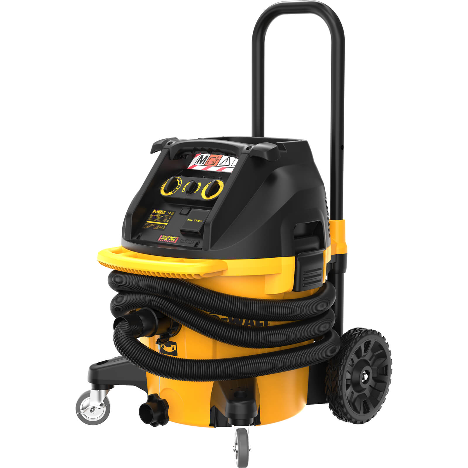 DEWALT DEWDWV905ML DWV905M M-Class Construction Dust Extractor 38 litre 1400W 110V Price Comparisons | Compare The Build