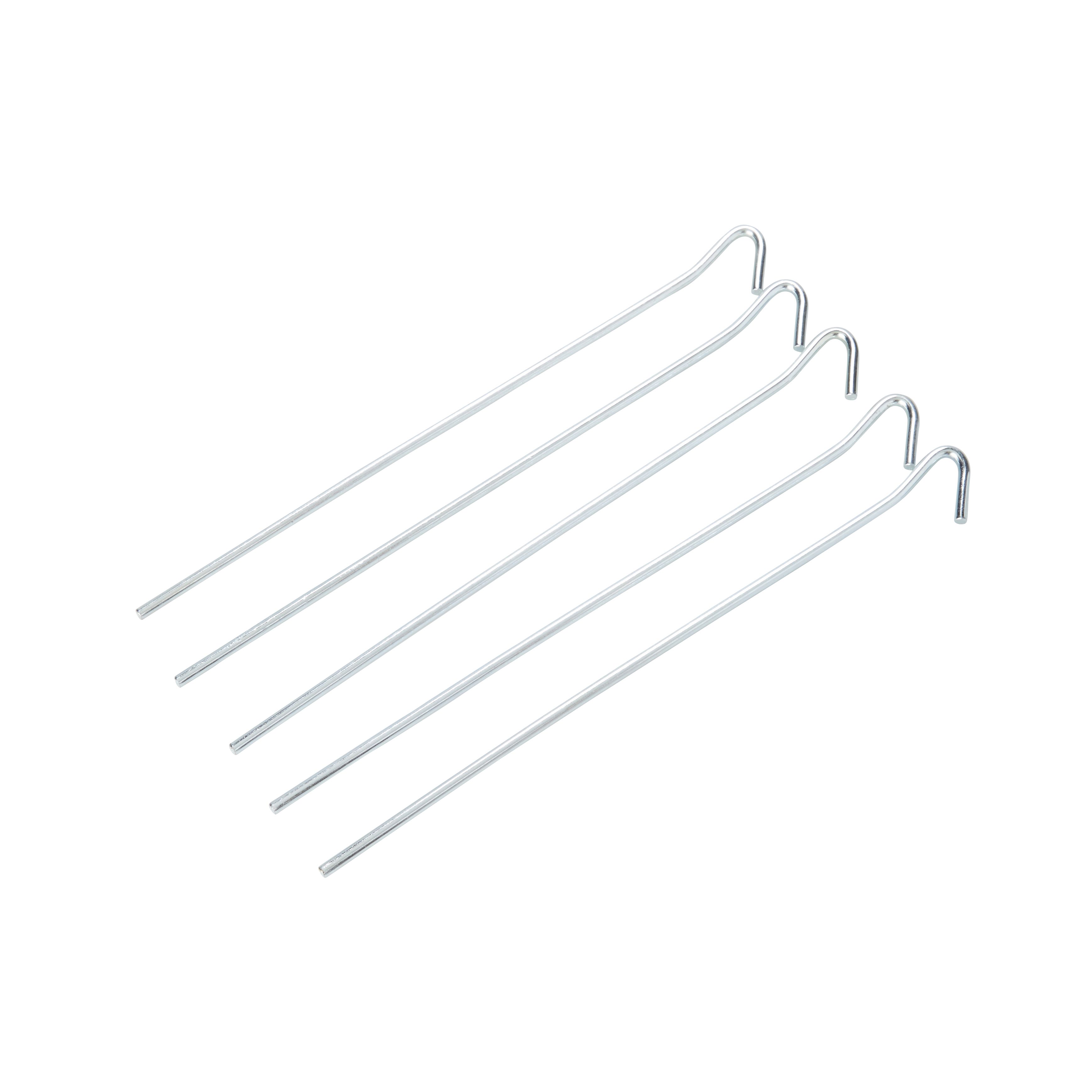 Diall Zinc-Plated Steel Wire Peg (L)240mm, Pack Of 5 Price Comparisons | Compare The Build