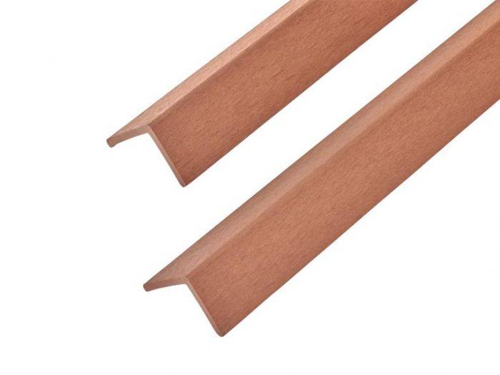 Composite Corner Trim 2200mm x 60mm x 50mm - Redwood Price Comparisons | Compare The Build