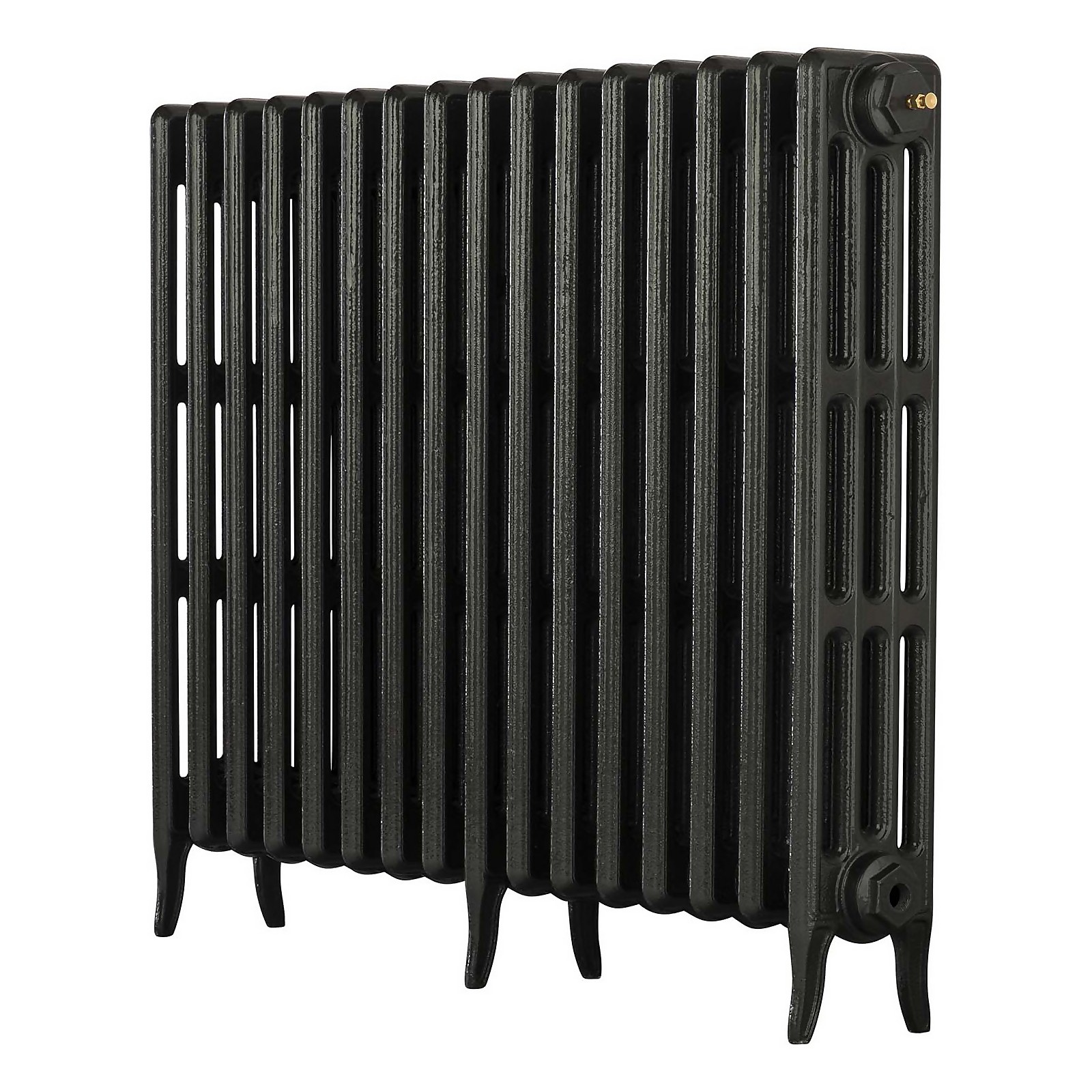 Arroll 4 Column Cast Iron Radiator 994 X 760 - Black Price Comparisons | Compare The Build