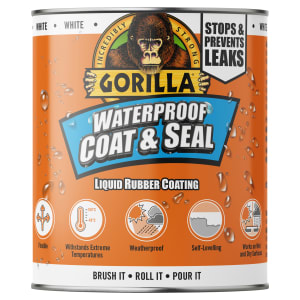 Gorilla White Waterproof Coat & Seal - 473ml | Compare The Build