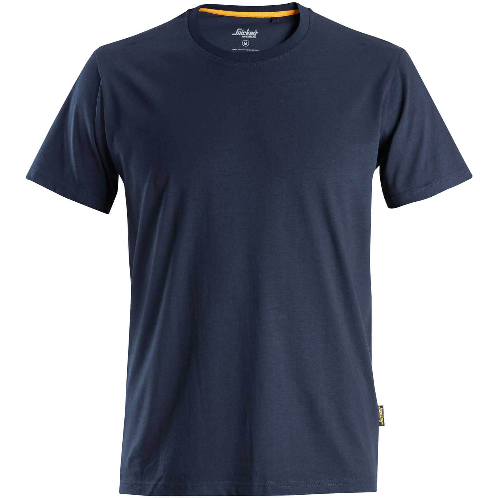 Snickers Allround Work Organic Cotton T-shirt Navy 3XL | Compare The Build