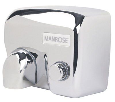 Manrose Push Button Hand Dryer Chrome | Compare The Build