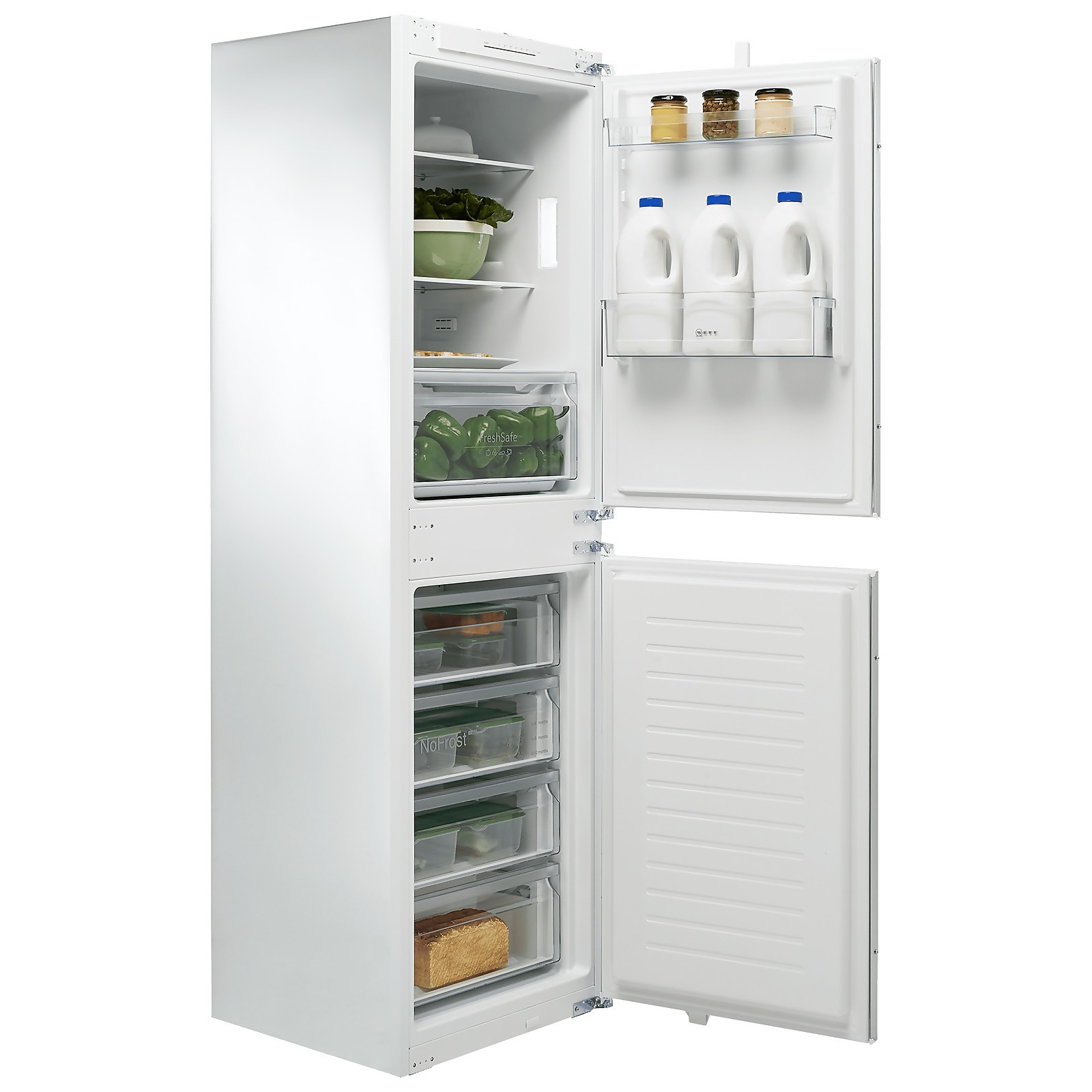 NEFF N30 KI7851SF0G Integrated 50/50 Frost Free Fridge Freezer with Sliding Door Fixing Kit Price Comparisons | Compare The Build