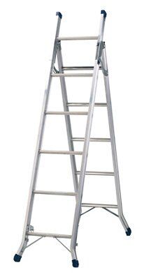 Werner Triple 3-Way 12 Tread Combination Ladder Price Comparisons | Compare The Build