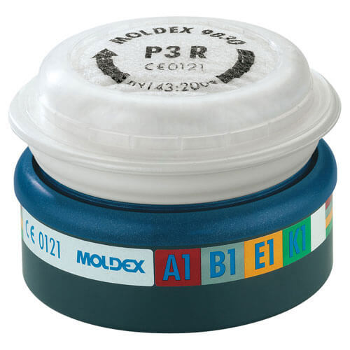 Moldex 9430 ABEK1 P3 Filter Cartridge for 7 and 9 Series Masks Pack of 2 Price Comparisons | Compare The Build