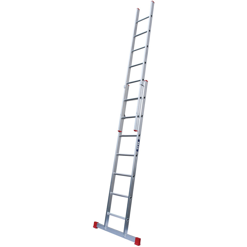 Lyte Ladders Lyte Domestic Extension Ladder 2 Section, Closed Length 2.2m Aluminium Price Comparisons | Compare The Build