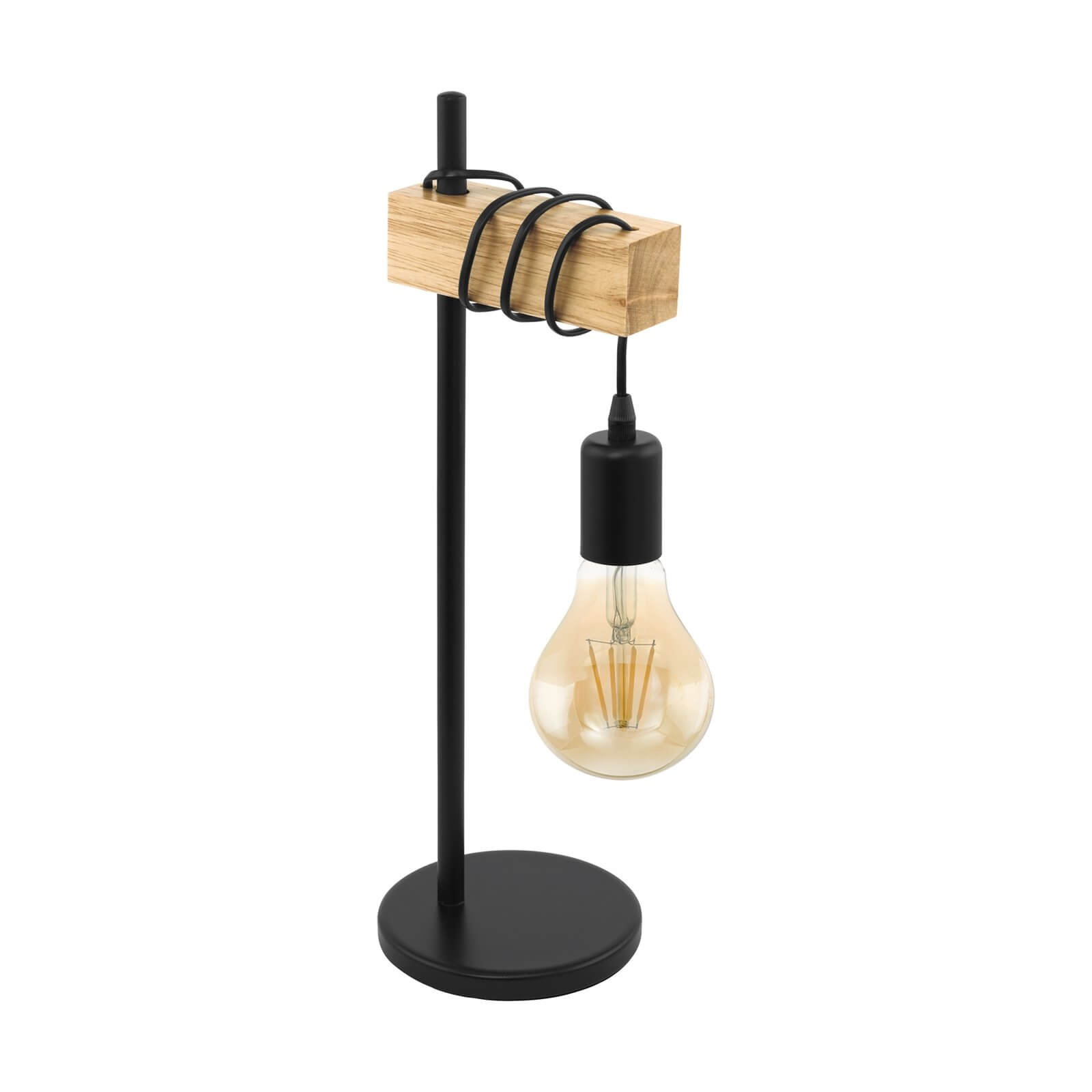 Eglo Townshend Table Lamp - Black Price Comparisons | Compare The Build