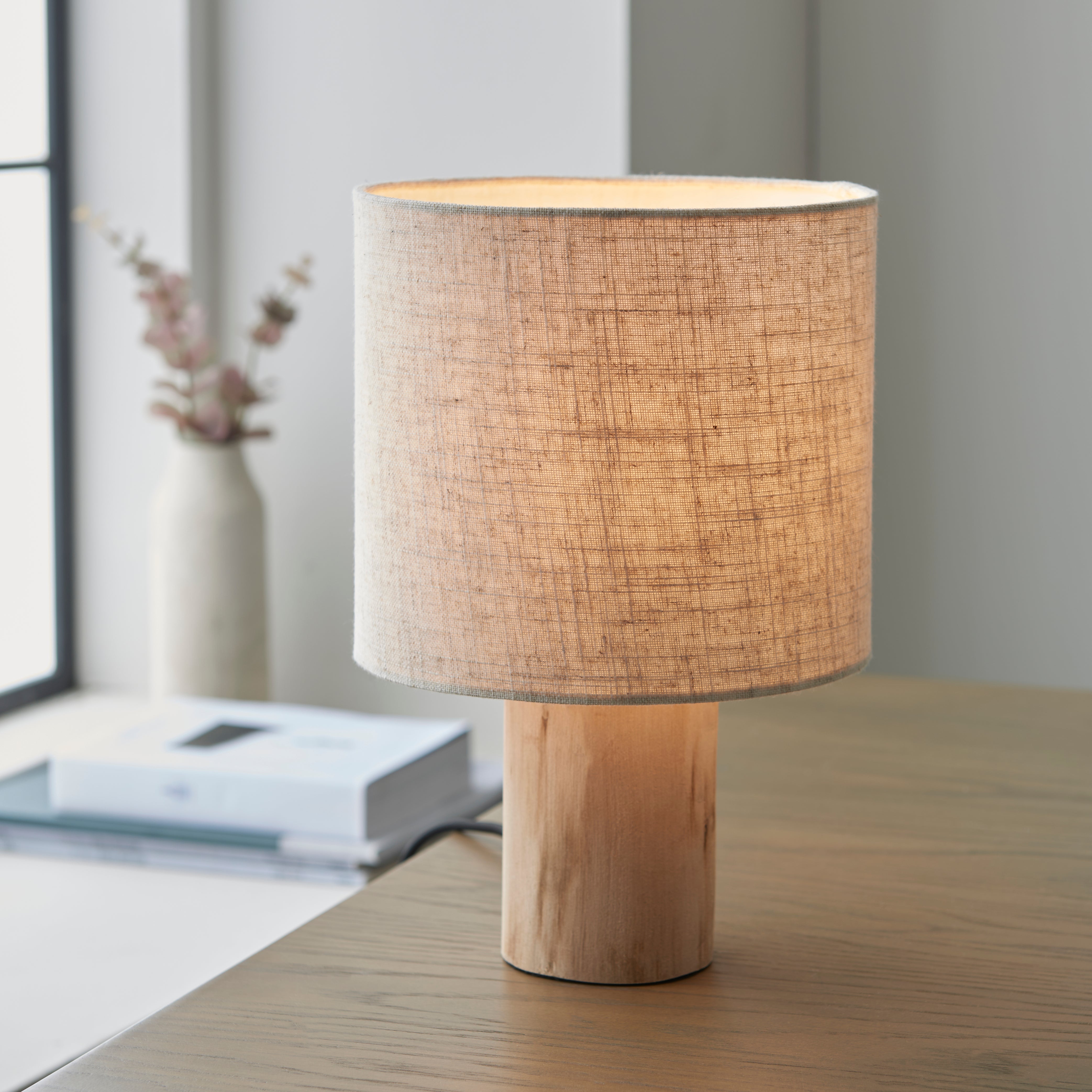 Vogue Ferris Table Lamp Natural Price Comparisons | Compare The Build