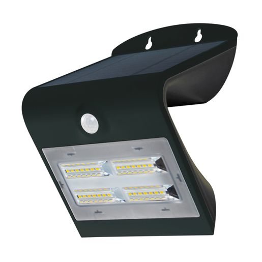 Luceco Solar Guardian Wall Light with PIR 3.2 W Black LEXS40B40-01 Price Comparisons | Compare The Build