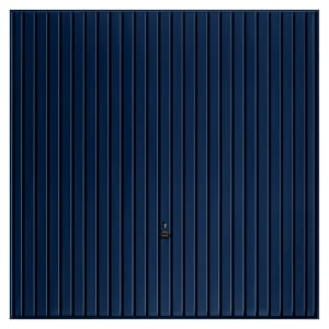 Garador Carlton Vertical Frameless Retractable Garage Door - Steel Blue - 2286 x 2136mm Price Comparisons | Compare The Build