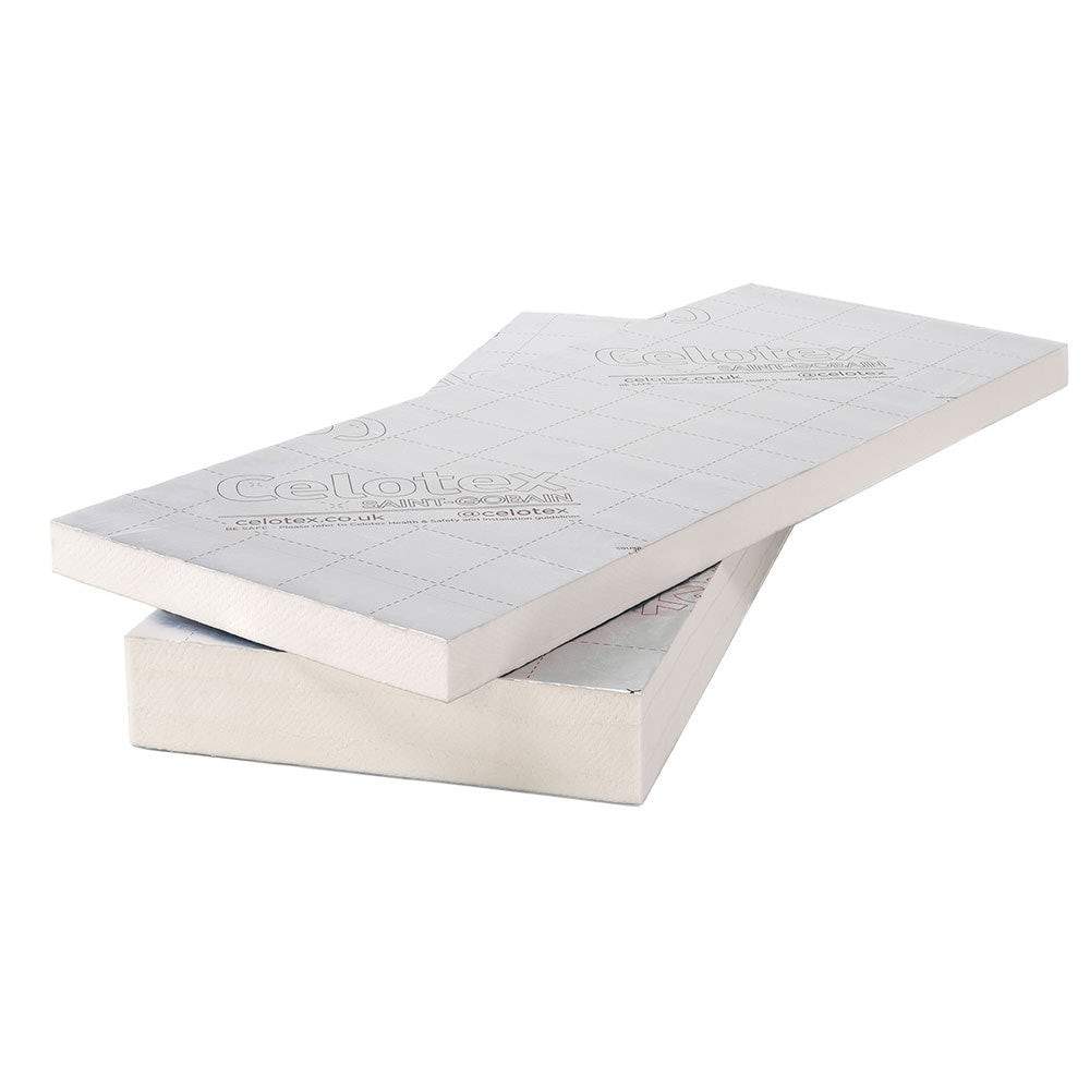 Celotex 40mm Cavity Wall Insulation Board CW4040 1.2m x 450mm - 7.56m2 Pack PIR 10022469 Price Comparisons | Compare The Build