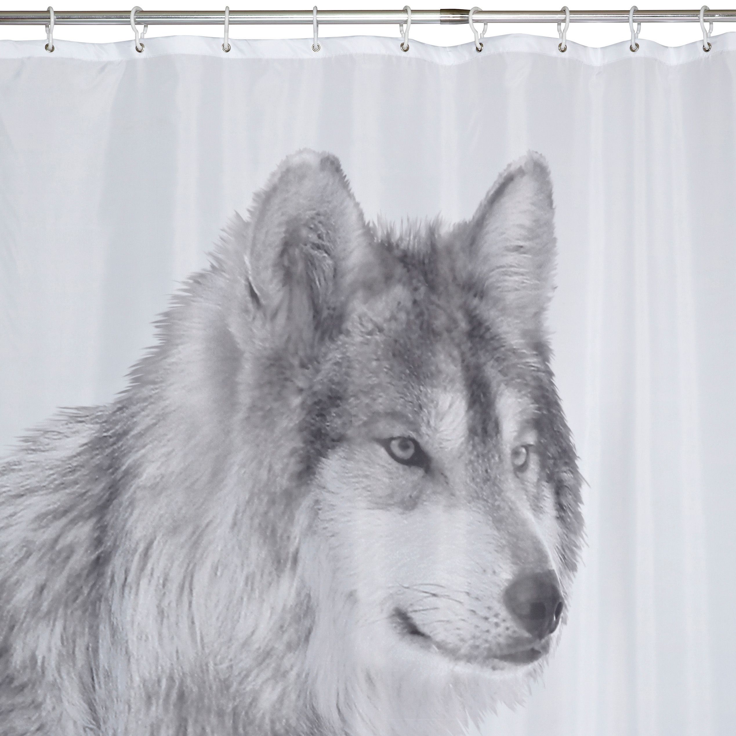 Cooke & Lewis Grey Terra Wolfe Shower Curtain (L)1800 mm Price Comparisons | Compare The Build