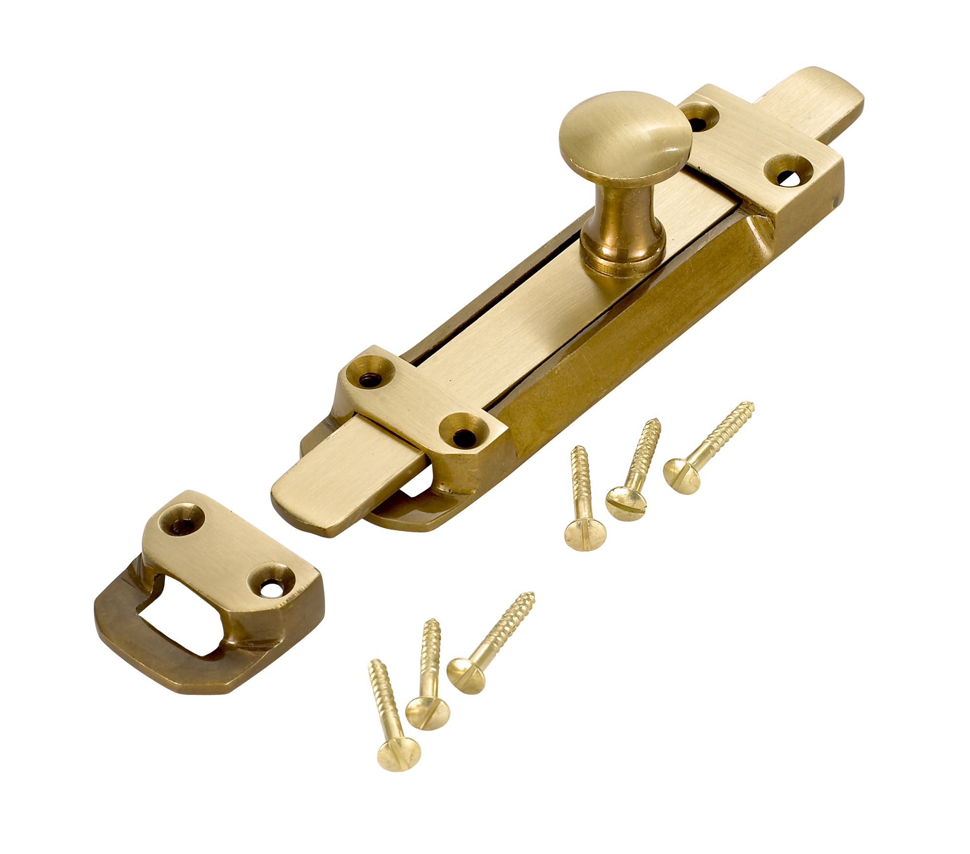 Brass H 32109 Door Bolt (L)152mm (W)30mm Price Comparisons | Compare The Build