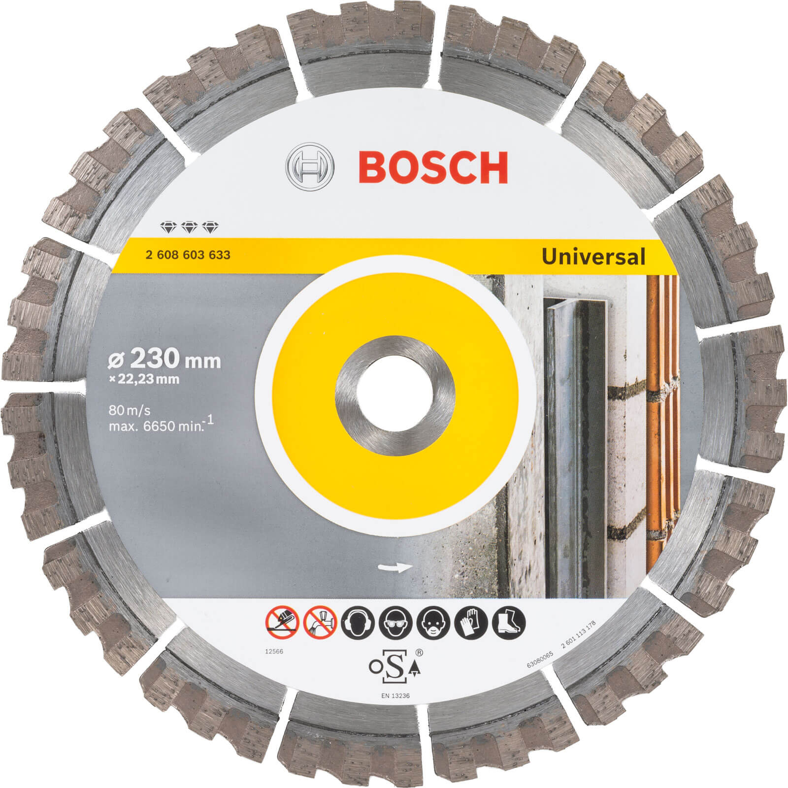 Bosch Best Universal Diamond Cutting Disc 230mm 2.4mm 22mm Price Comparisons | Compare The Build