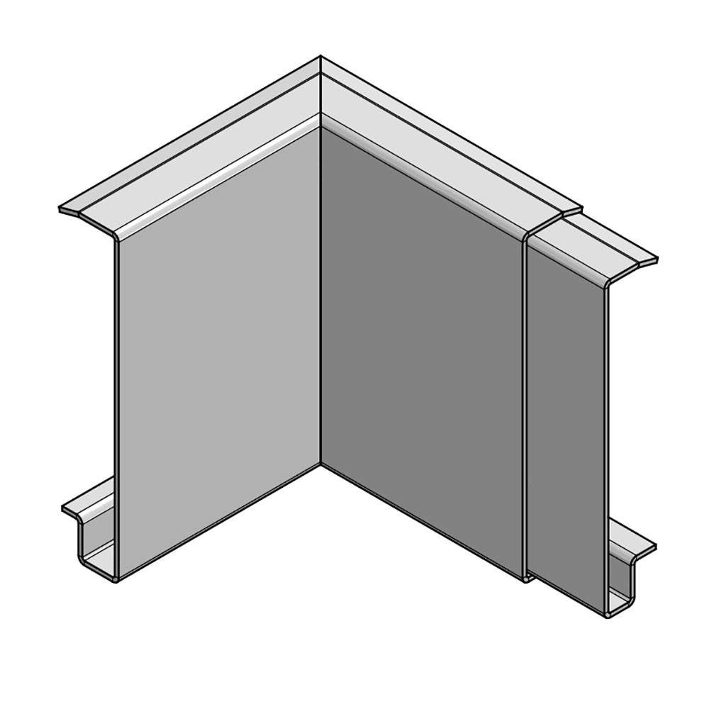 Alumasc Skyline SF5 Profile Fascia Interal Corner with 5 Bends in Black - 200 to 300mm SF5/300/INTPPC/9017 Price Comparisons | Compare The Build