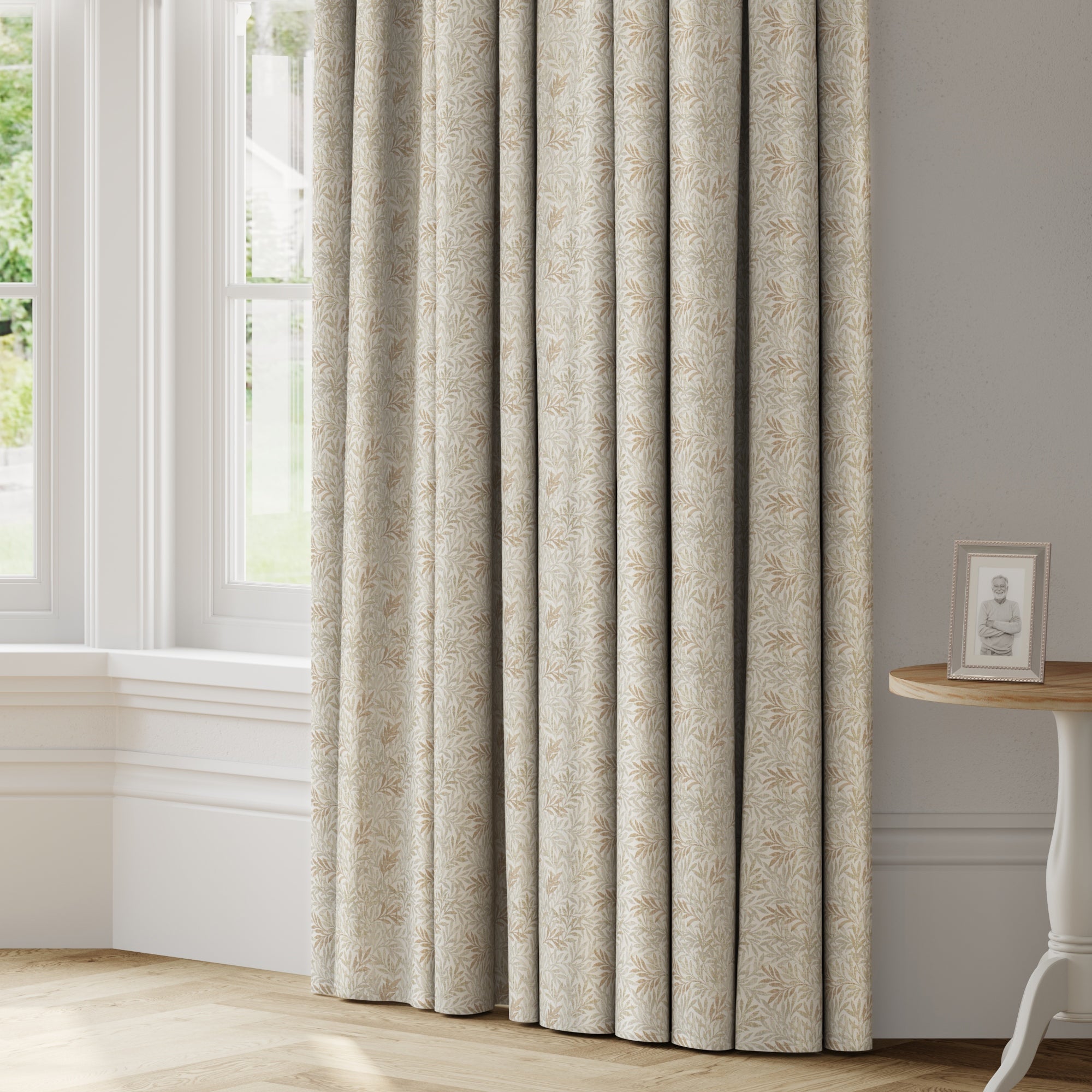 San Sebastian Made to Measure Curtains Brown/White Price Comparisons | Compare The Build