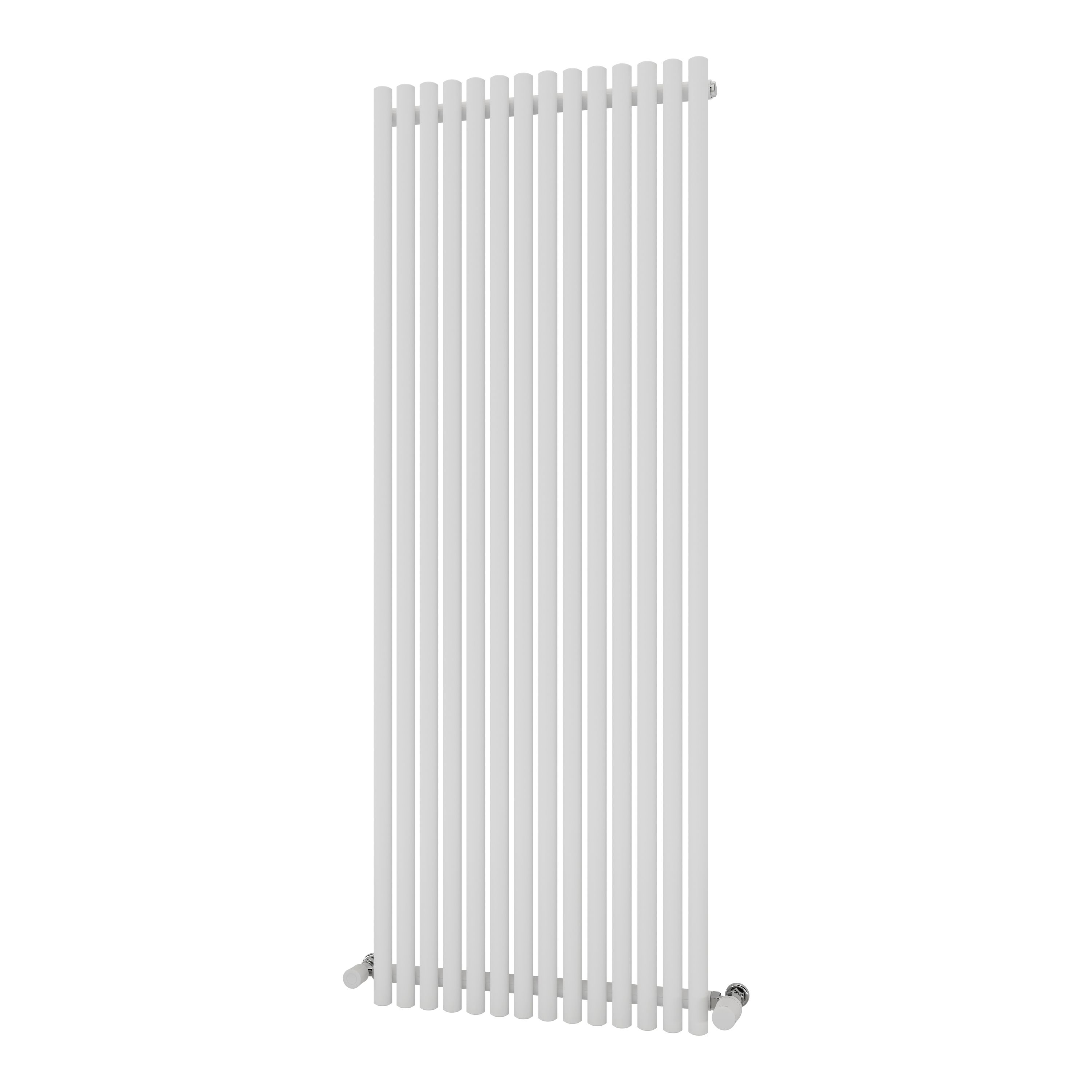 Ximax Supra Satin White Vertical Designer Radiator, (W)550mm X (H)1500mm Price Comparisons | Compare The Build