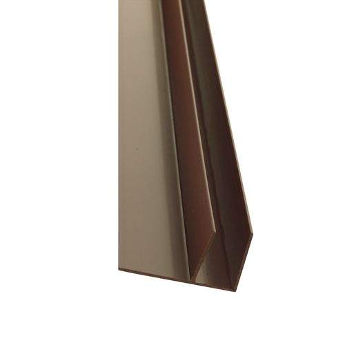 Corotherm 16mm PVC Side Flashing 16mm x 6m Brown 76465 Price Comparisons | Compare The Build