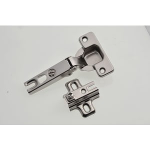 Concealed 90 Degree Slide On Hinge Nickel Plated 35mm - Pack of 2 Price Comparisons | Compare The Build