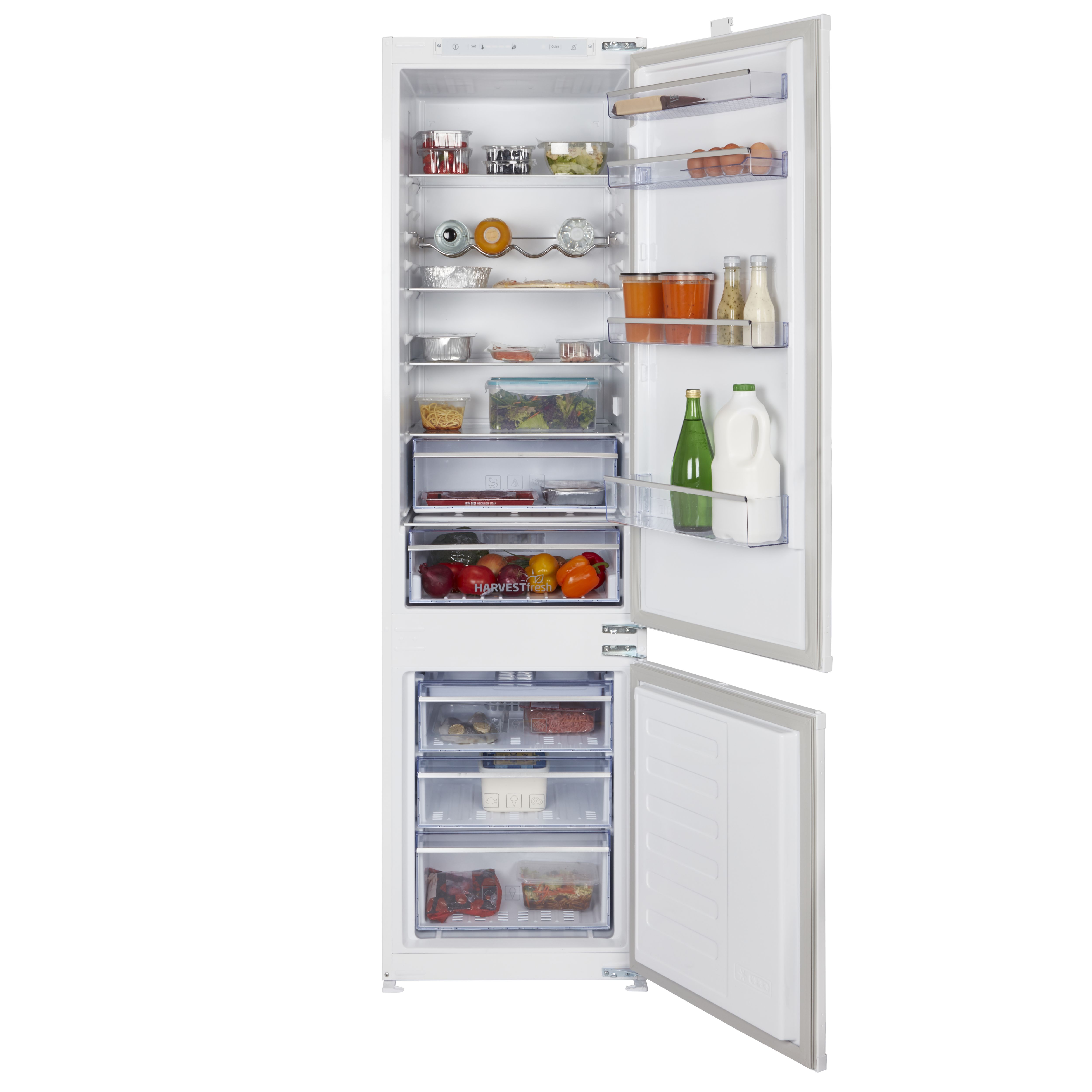 Beko Bcfdv3973 70:30 White Integrated Fridge Freezer Price Comparisons | Compare The Build