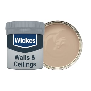 Wickes Vinyl Matt Emulsion Paint Tester Pot - Butterscotch No.440 - 50ml Price Comparisons | Compare The Build