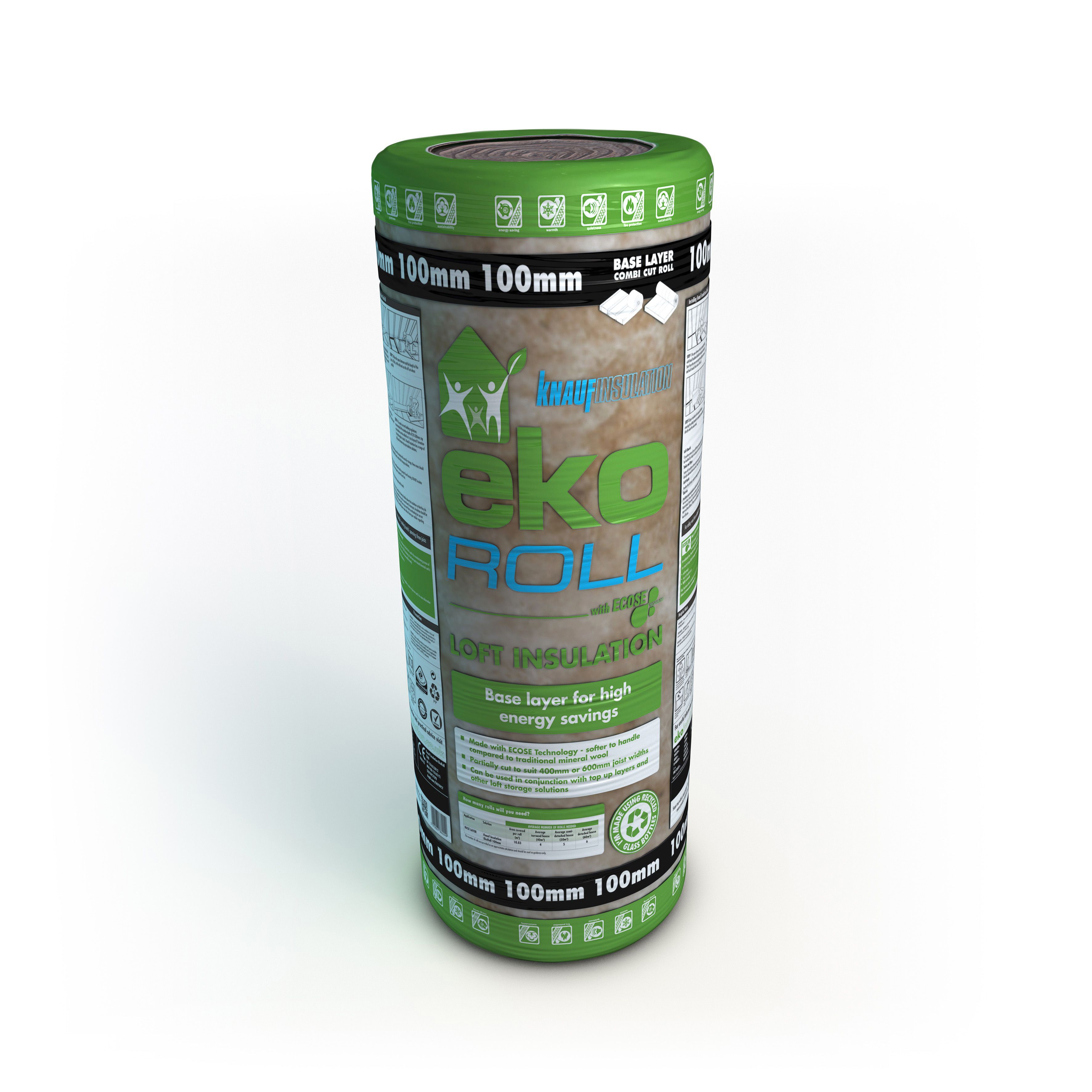 Knauf Eko Roll Loft Insulation Roll Price Comparisons | Compare The Build