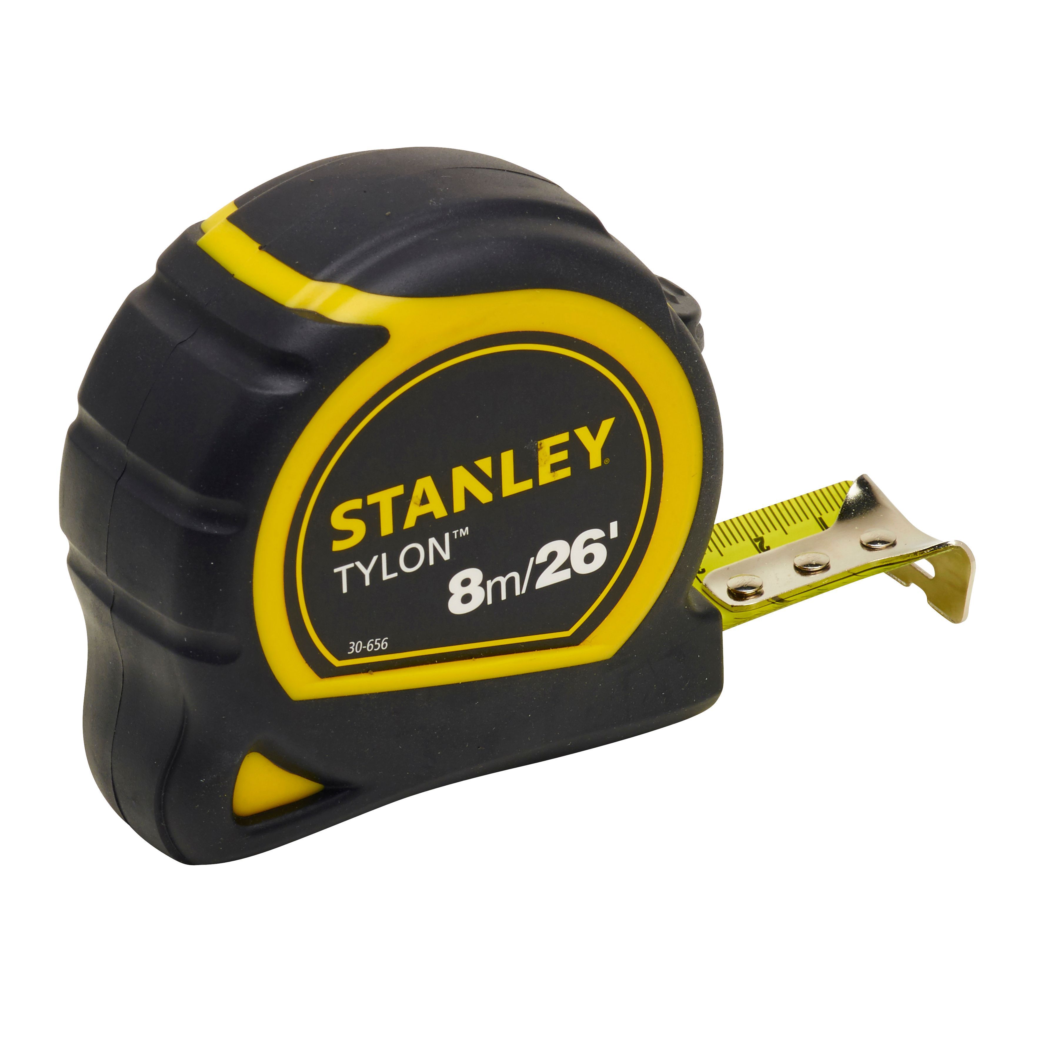 Stanley Tylon Tape Measure 8M, Pack Of 2 | Compare The Build