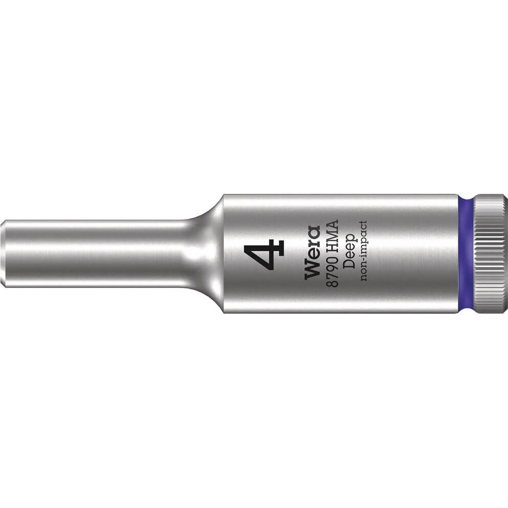 Wera 8790 HMA Deep 1/4" Drive Hexagon Socket Metric 1/4" 4mm Price Comparisons | Compare The Build