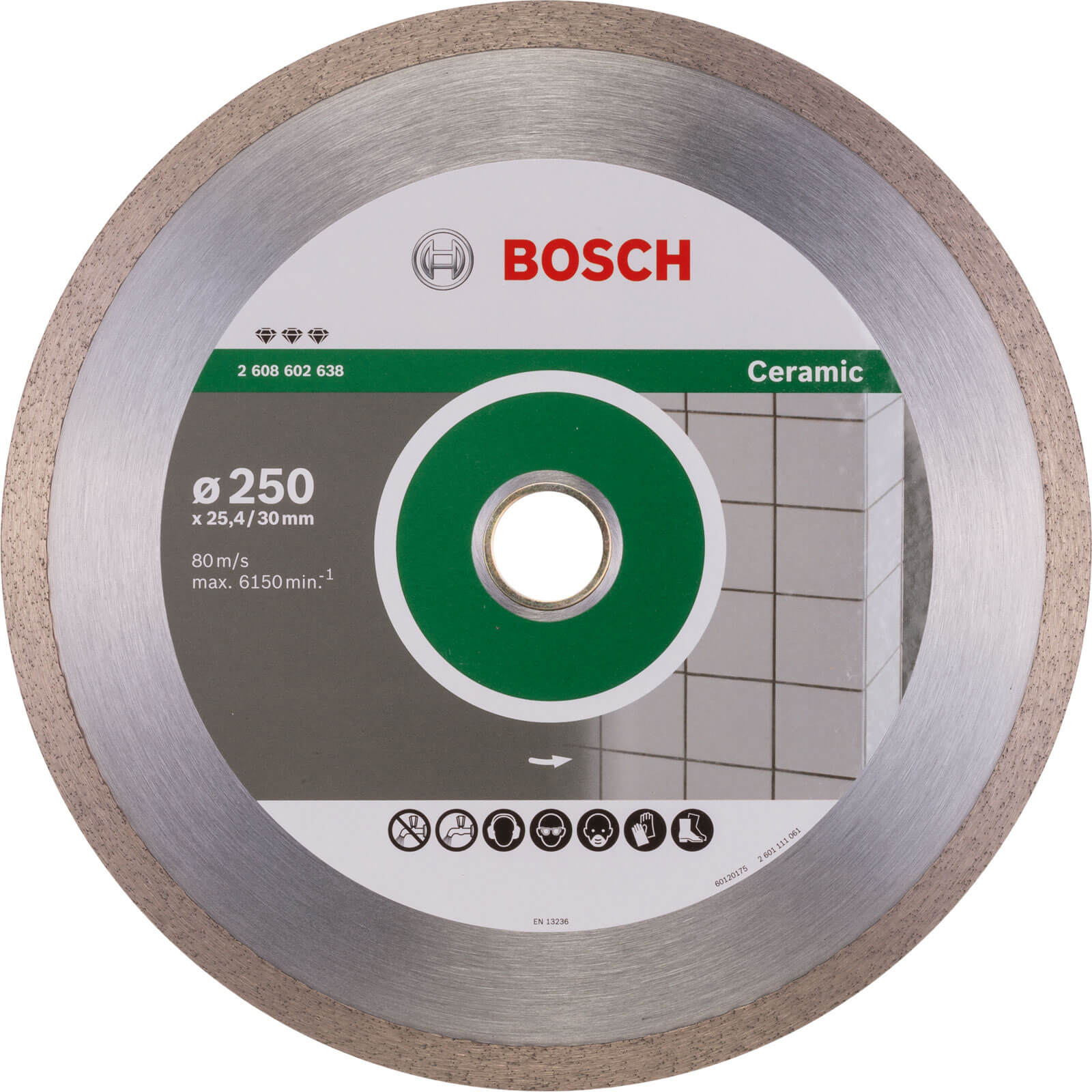 Bosch Ceramic Diamond Cutting Disc 250mm | Compare The Build