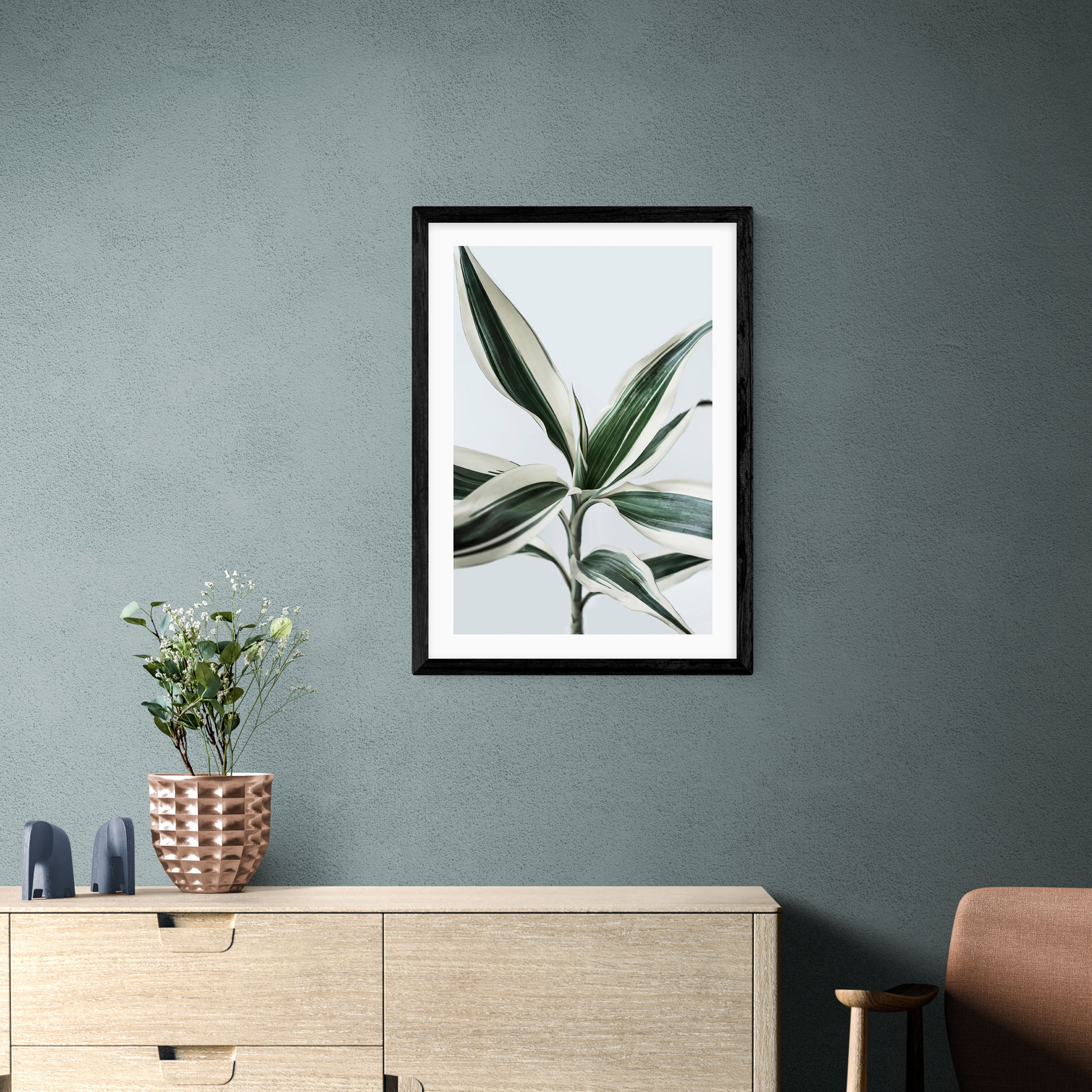 East End Prints Foliage 1 Print White Price Comparisons | Compare The Build