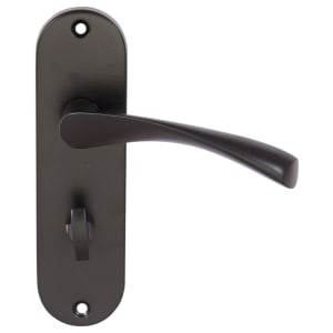 Eden Matt Black Bathroom Door Handle - 1 Pair Price Comparisons | Compare The Build