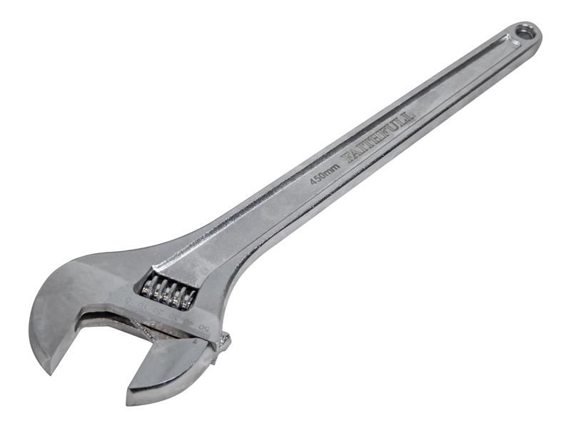 Faithfull FAIAS450MC Chrome Adjustable Spanner 450mm (18in) Price Comparisons | Compare The Build