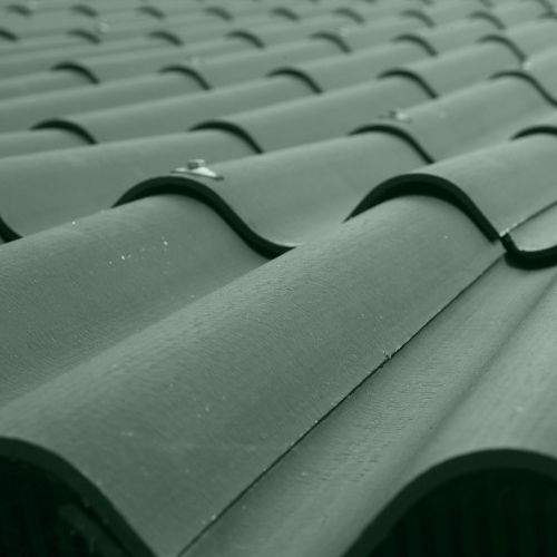 Fibre Cement Profile Roof Sheet (Green) - 2135mm (7ft) SVK SVK/FCS/2135/G Price Comparisons | Compare The Build