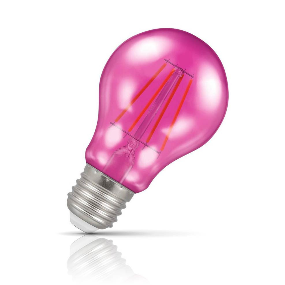 Crompton LED Filament GLS 4.5W Pink ES-E27 Price Comparisons | Compare The Build