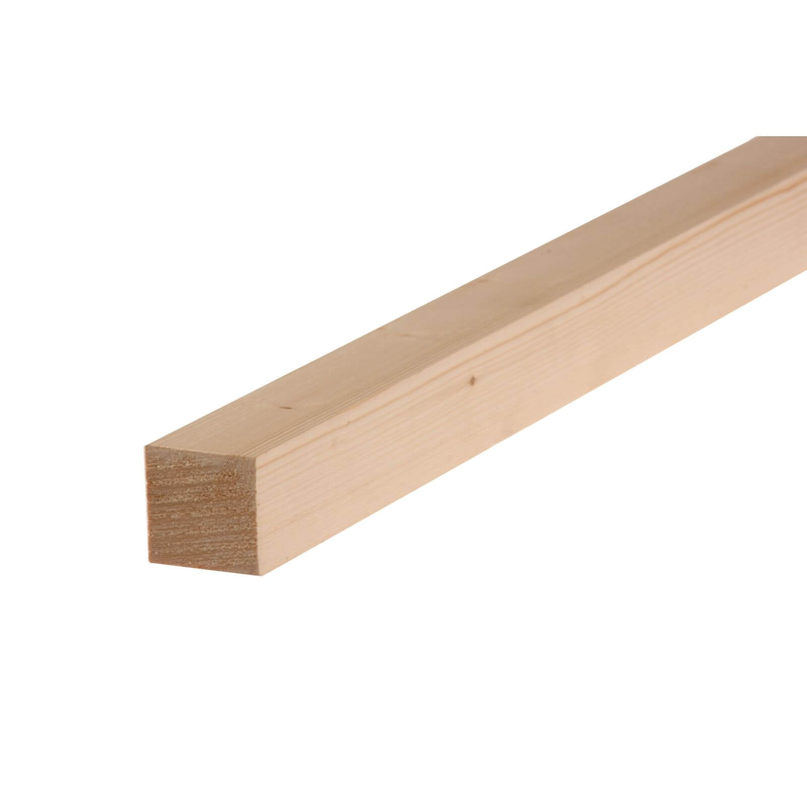 Metsa Planed Square Edge Stick Softwood Timber 2.4m (50mm x 50mm x 2400mm) Price Comparisons | Compare The Build