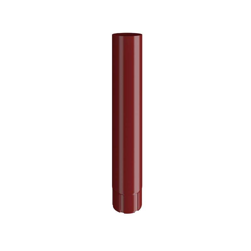 Lindab Steel Round Intermediate Pipe 120mm x 1m Painted Dark Red Galvanised Steel MST1120DR Price Comparisons | Compare The Build