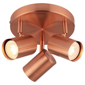 Tour 3 Plate Light - Copper | Compare The Build