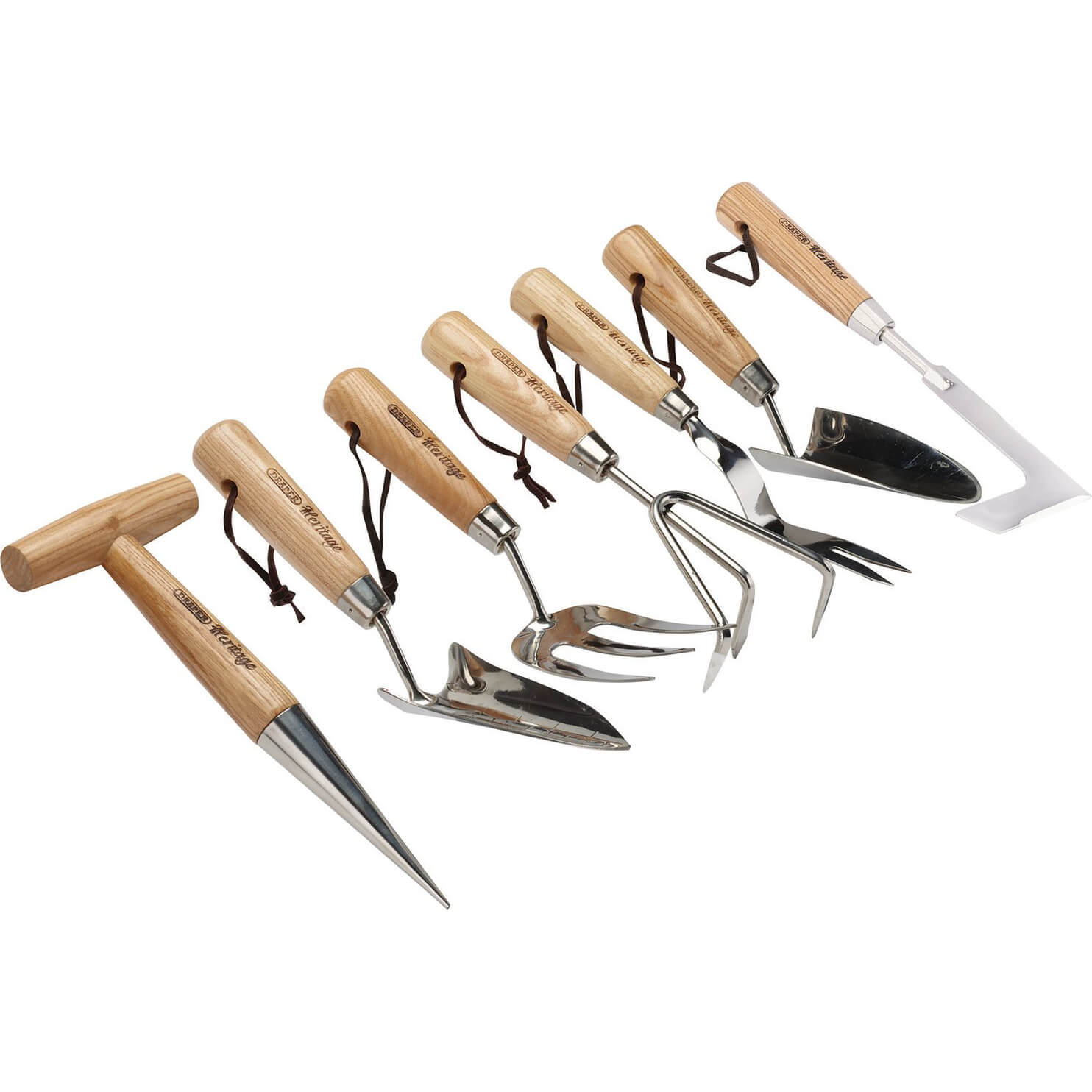 Draper Heritage 7 Piece Stainless Steel Garden Tool Set Price Comparisons | Compare The Build