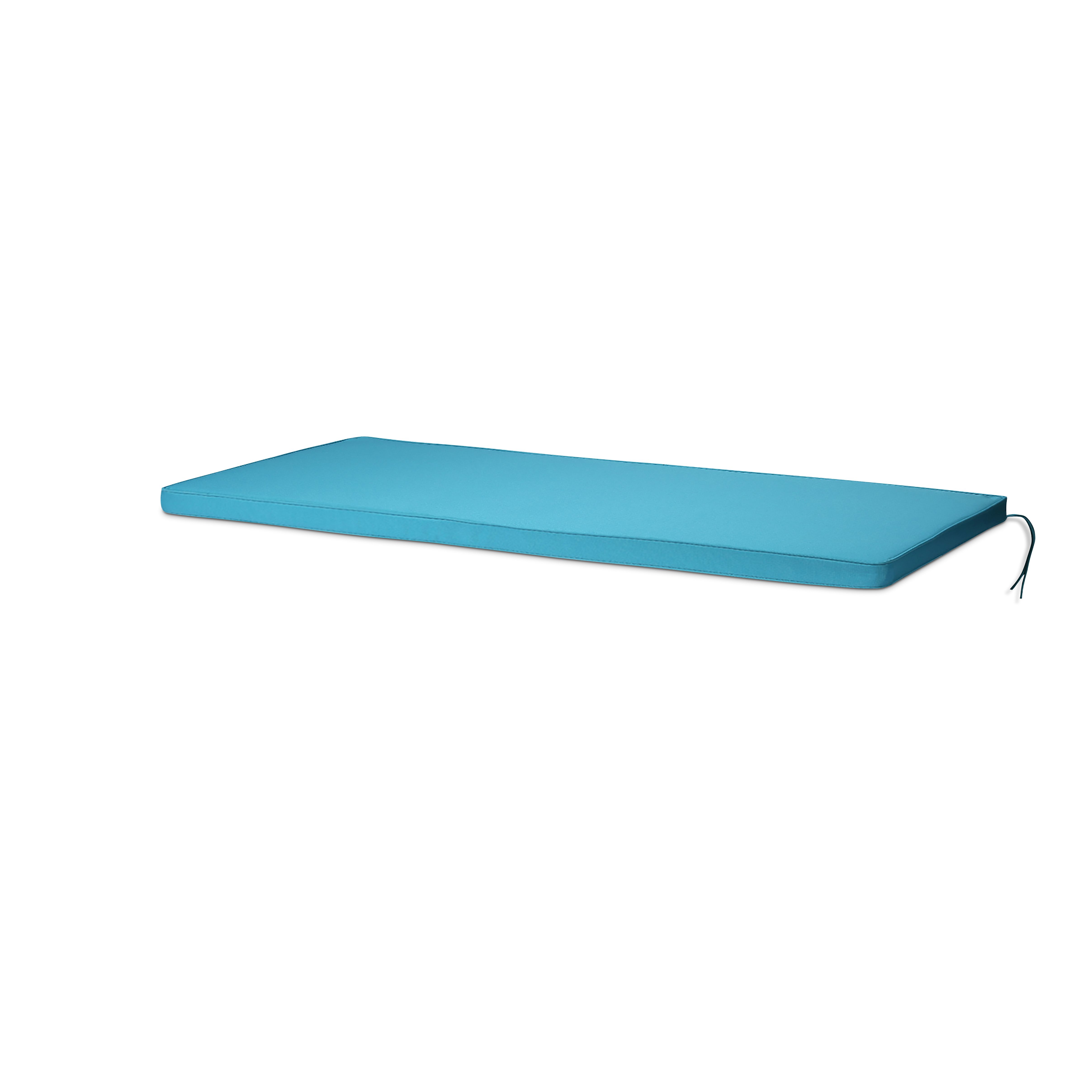 Blooma Tiga Biscay Blue Plain Bench Cushion Price Comparisons | Compare The Build