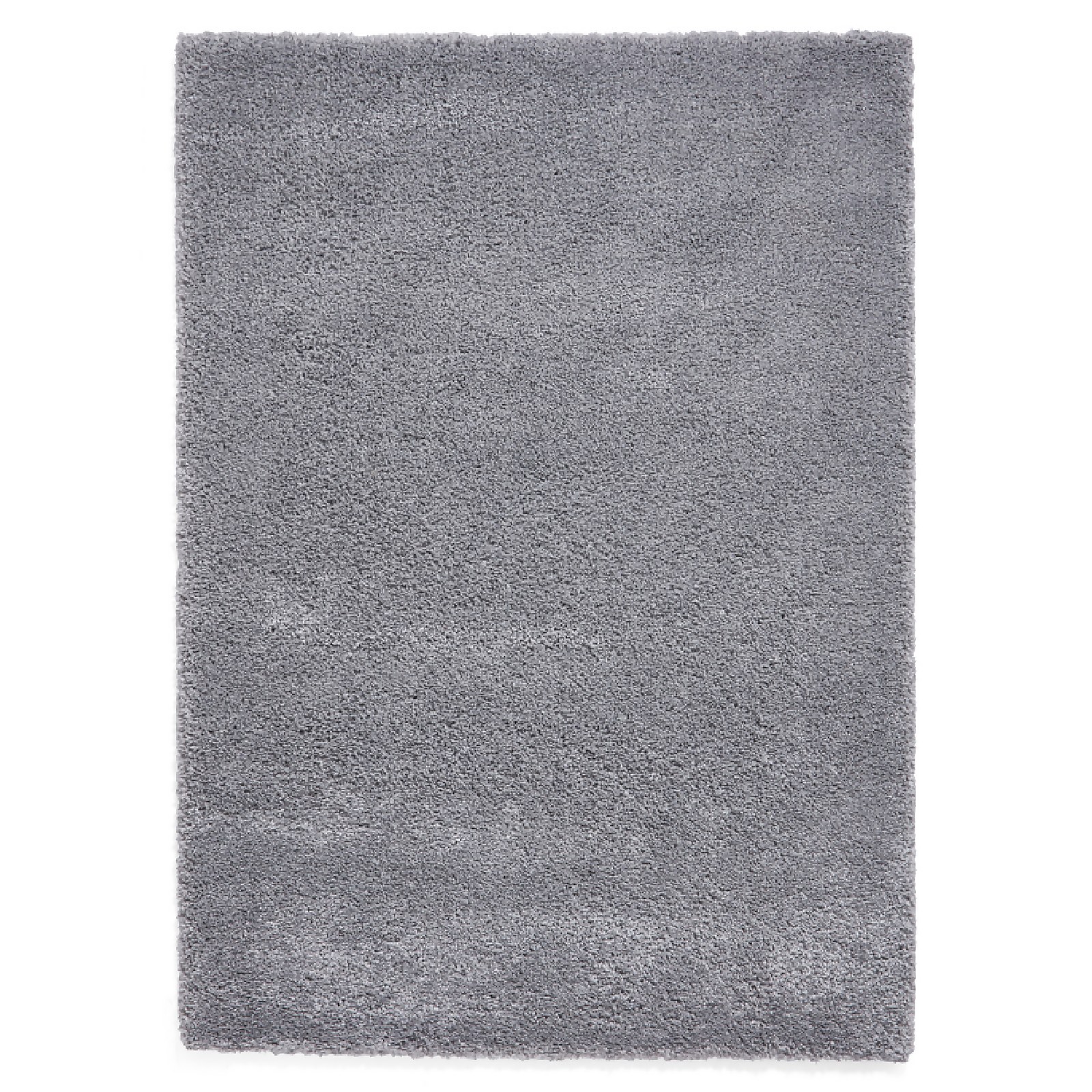 Ozzy Stain Resistant Plain Shaggy Rug - Grey - 80x150cm Price Comparisons | Compare The Build