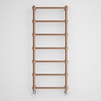 Terma Retro Galvanic Old Copper Towel Warmer (W)504mm X (H)1170mm Price Comparisons | Compare The Build